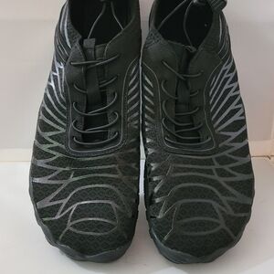 Men's Athletic Barefoot Shoes Black Size 45